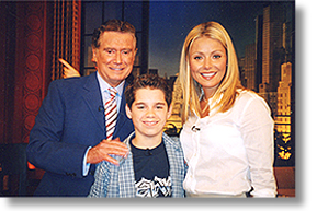 On "Regis and Kelly Live"
