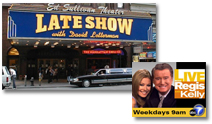 Late Show July 14th, Regis July 15th